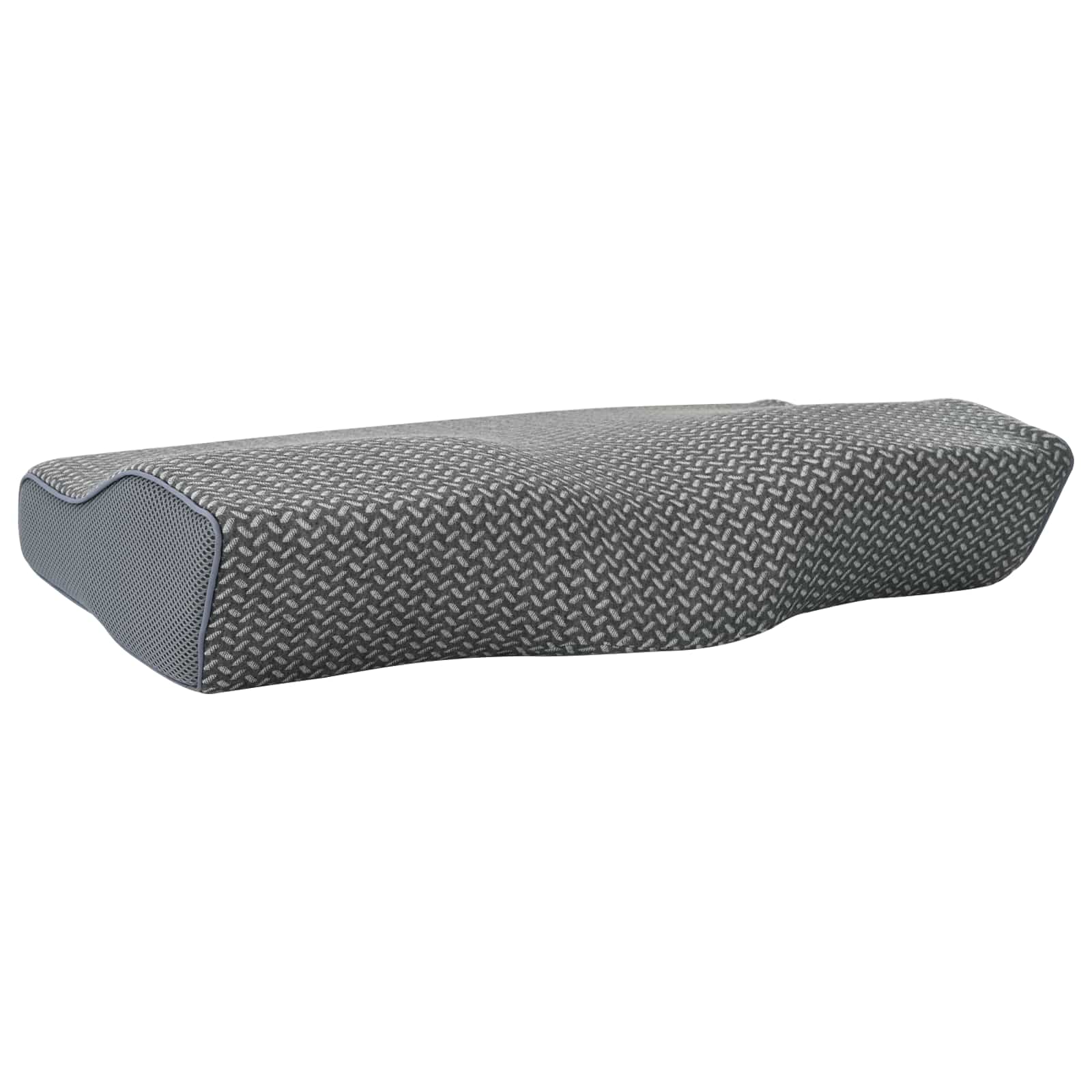 Nackenkissen Grau Viscoschaum 59 x 34 x 12 cm