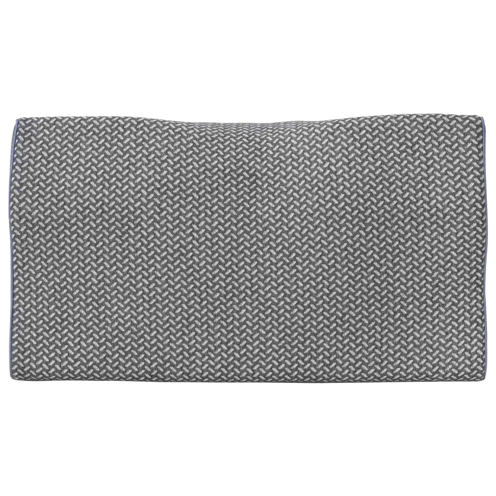 Nackenkissen Grau Viscoschaum 59 x 34 x 12 cm