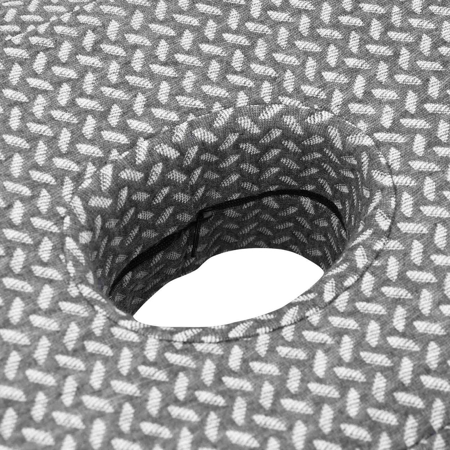 Nackenkissen Grau Viscoschaum 53 x 34,5 x 10,5 cm