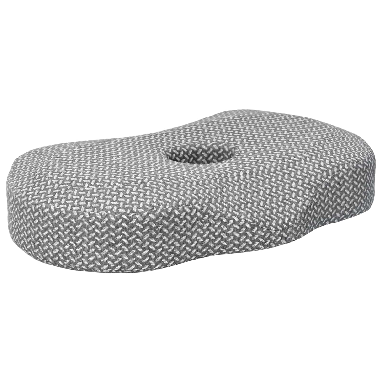 Nackenkissen Grau Viscoschaum 53 x 34,5 x 10,5 cm