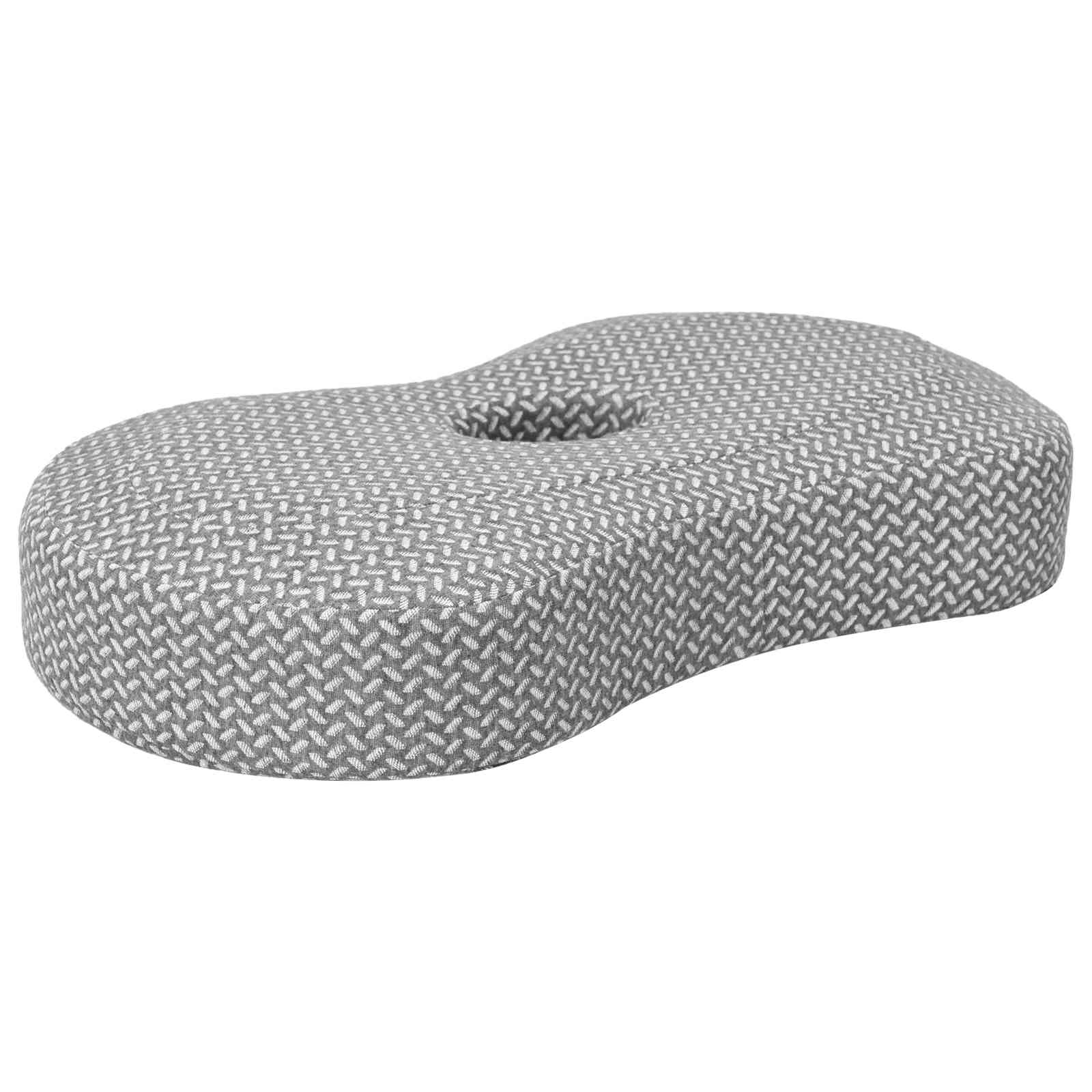 Nackenkissen Grau Viscoschaum 53 x 34,5 x 10,5 cm