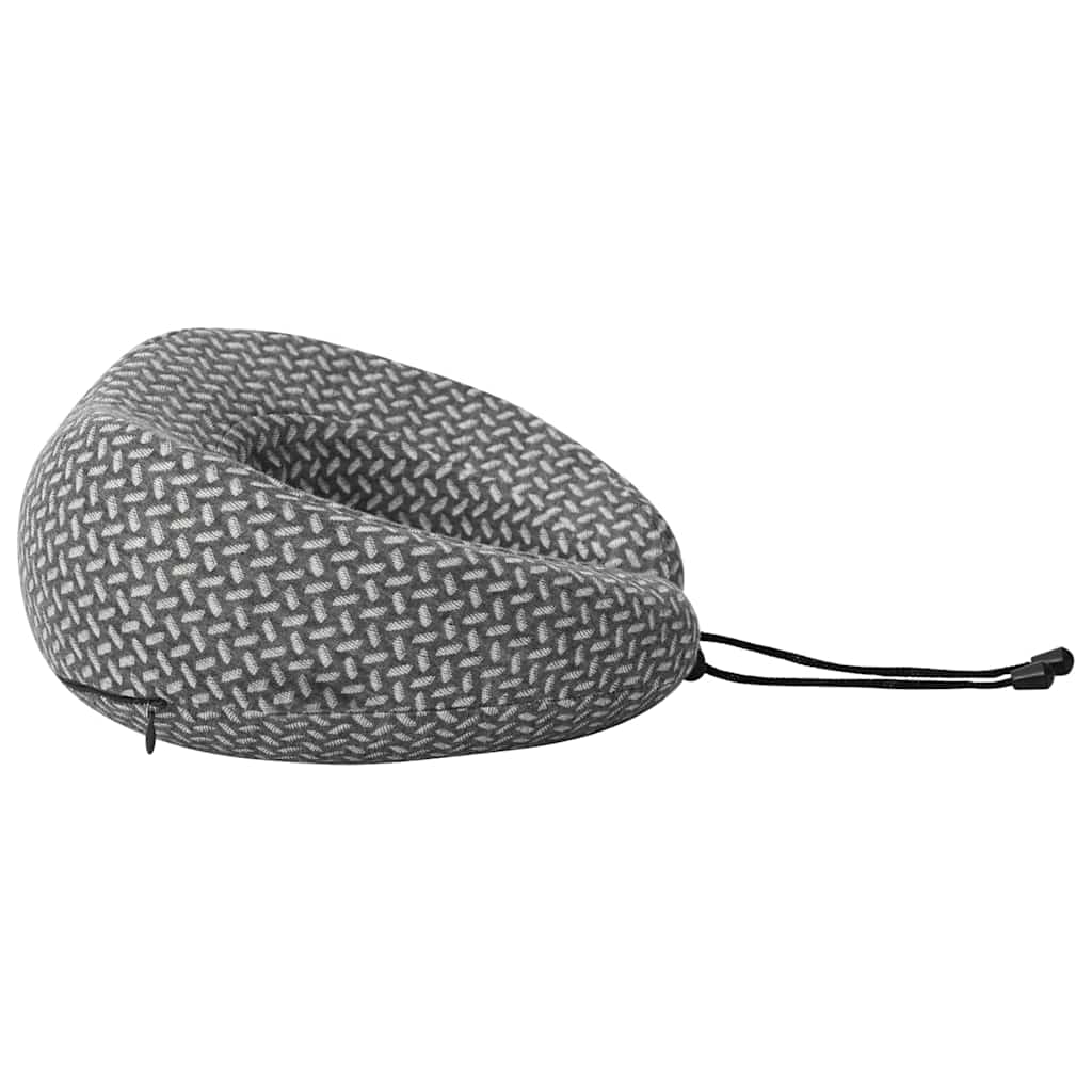 Reisekopfkissen für den Nacken Grau Viscoschaum 30 x 28 x 14 cm