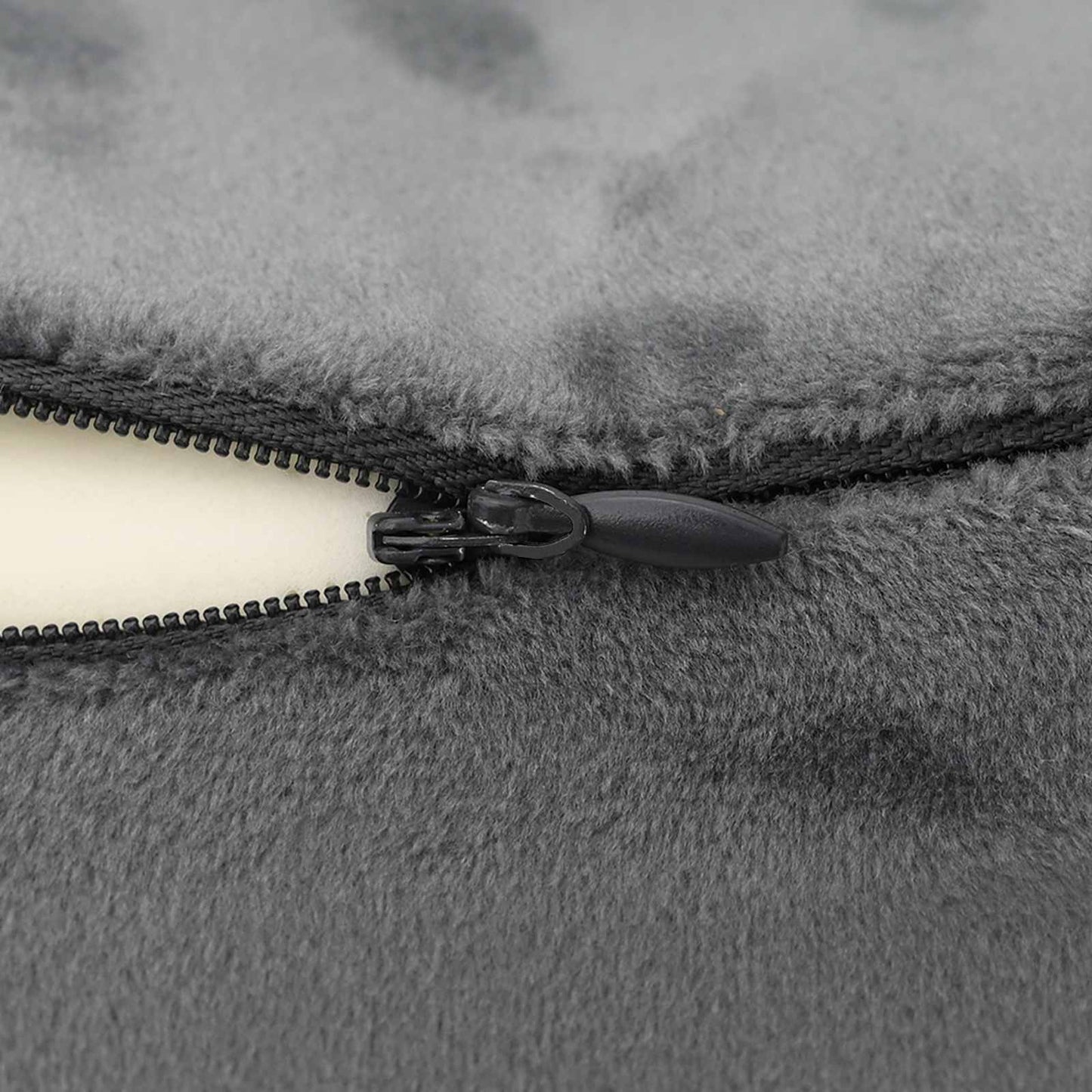 Reisekopfkissen für den Nacken Grau Viscoschaum 27 x 26 x 14 cm