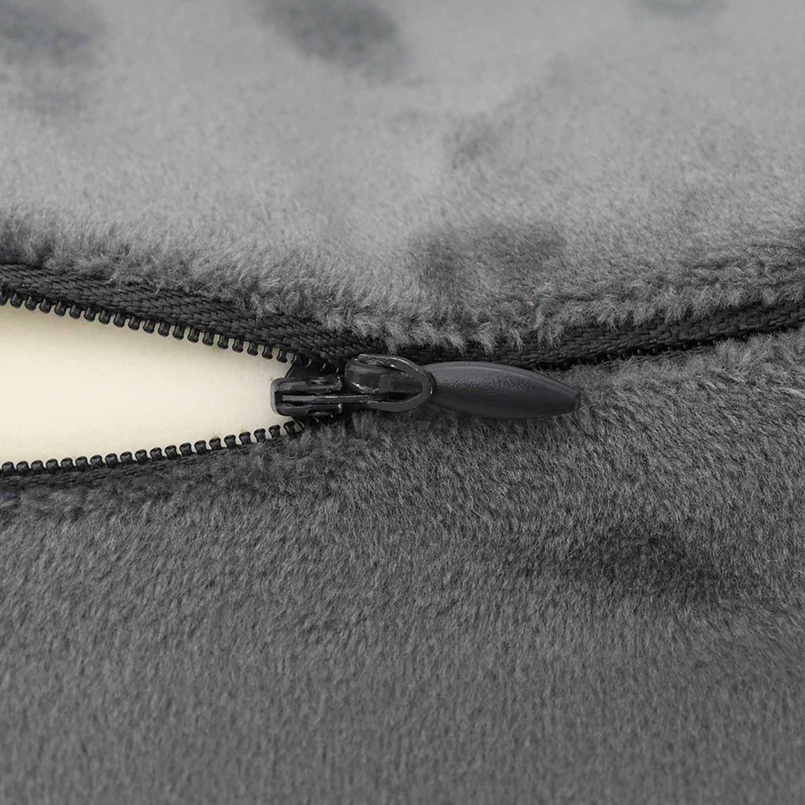 Reisekopfkissen für den Nacken Grau Viscoschaum 27 x 26 x 14 cm