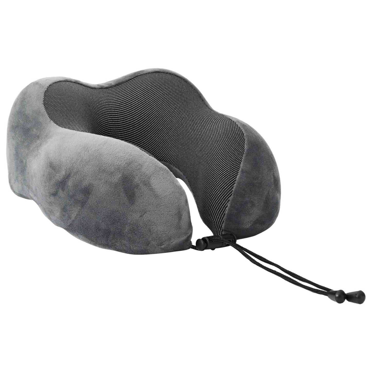 Reisekopfkissen für den Nacken Grau Viscoschaum 27 x 26 x 14 cm