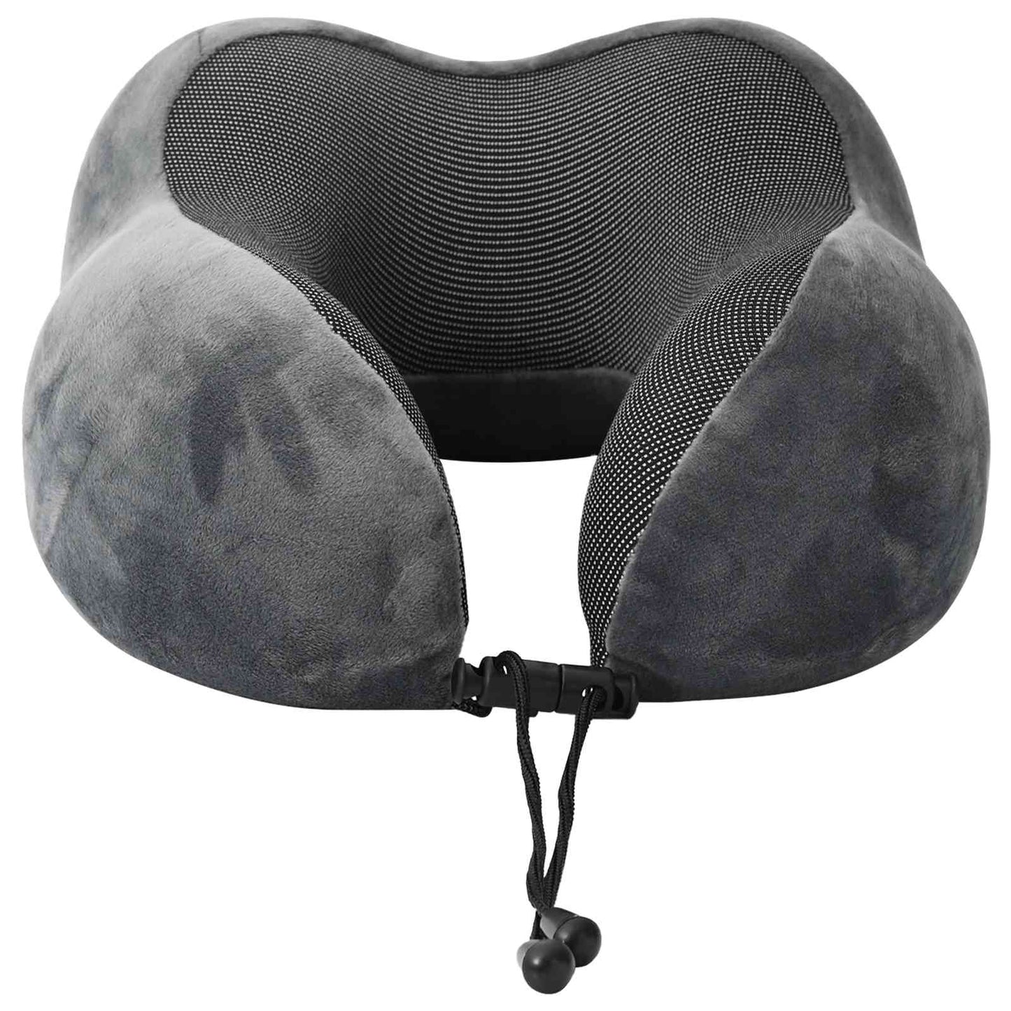 Reisekopfkissen für den Nacken Grau Viscoschaum 27 x 26 x 14 cm
