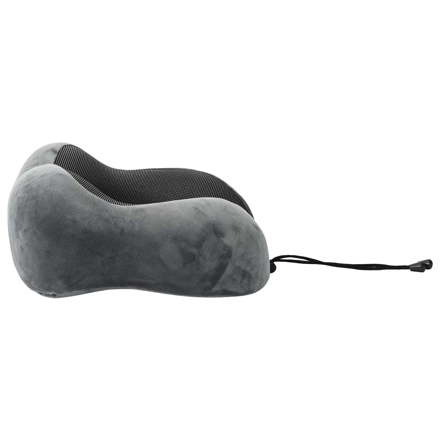 Reisekopfkissen für den Nacken Grau Viscoschaum 27 x 26 x 14 cm