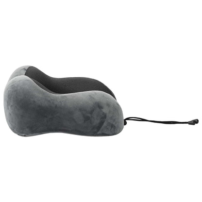 Reisekopfkissen für den Nacken Grau Viscoschaum 27 x 26 x 14 cm