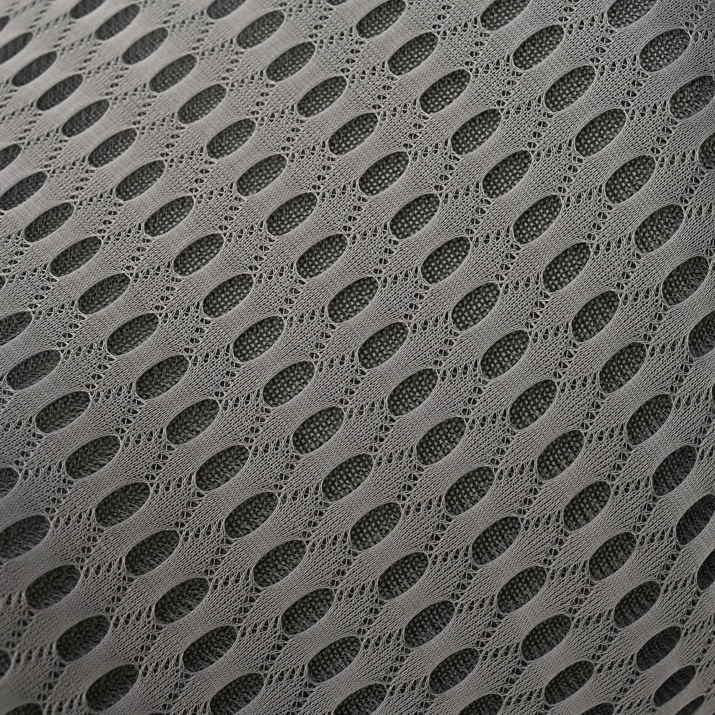 Rückenkissen Grau Viscoschaum 47,5 x 23 x 12 cm