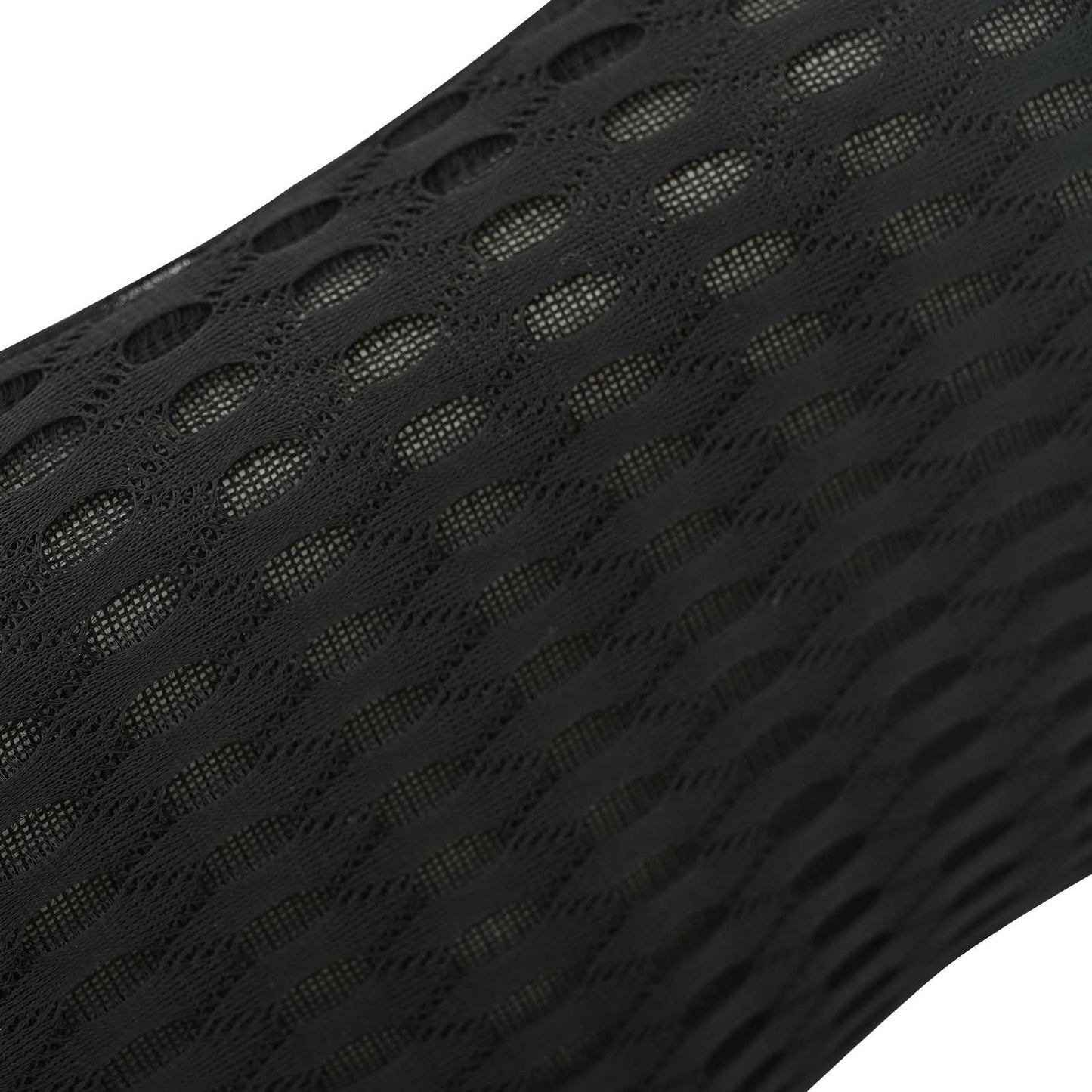 Rückenkissen Schwarz Viscoschaum 46 x 24 x 11 cm