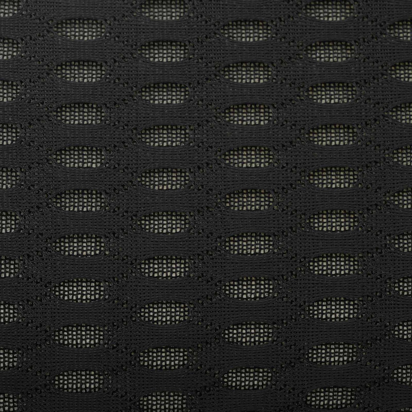 Rückenkissen Schwarz Viscoschaum 46 x 24 x 11 cm