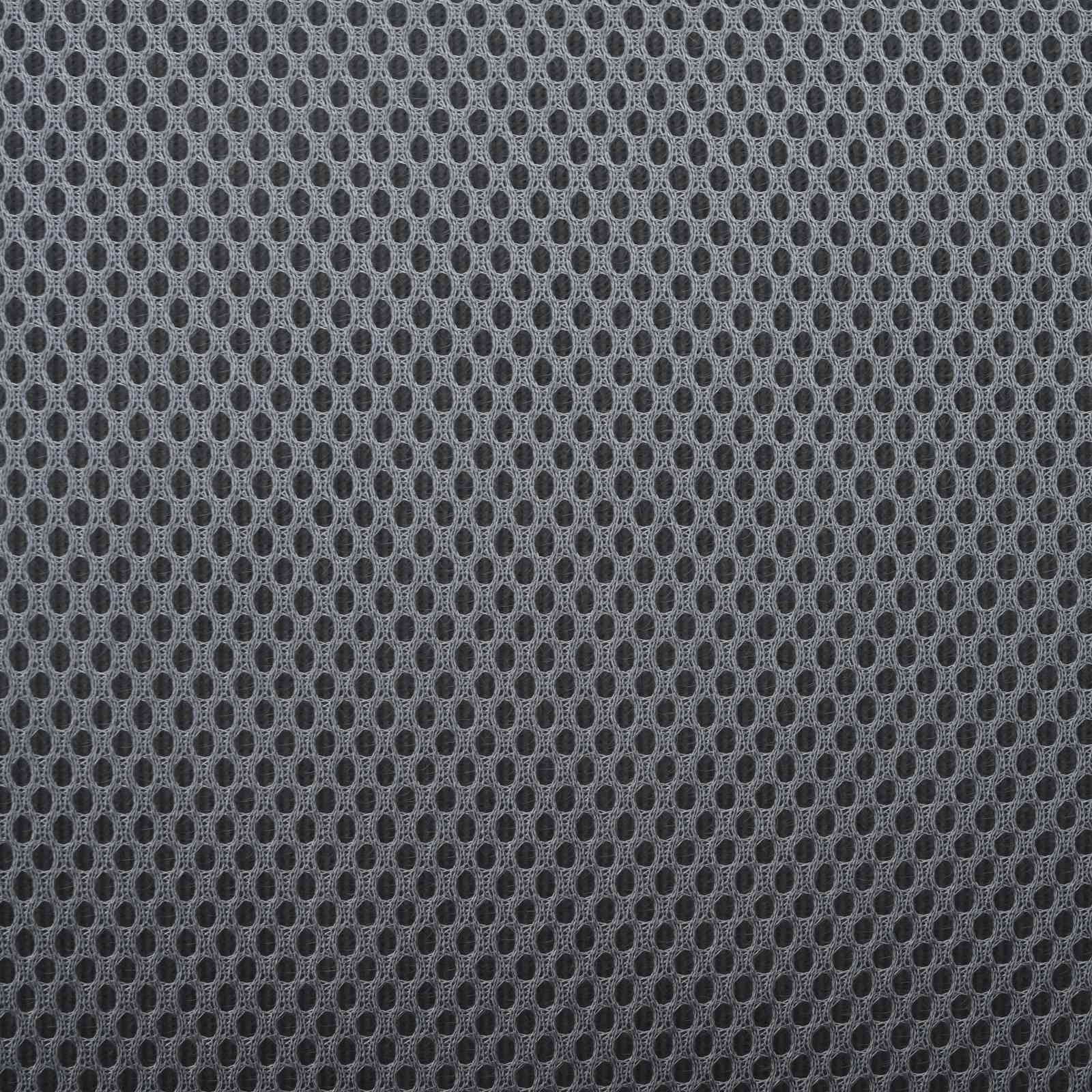 Rückenkissen Grau Viscoschaum 36 x 30 x 12 cm