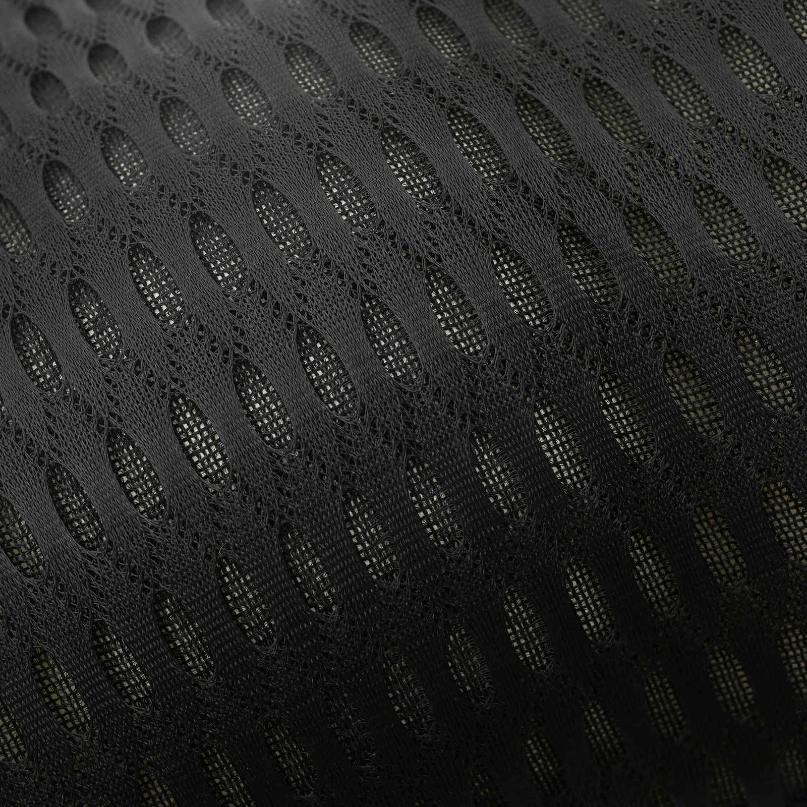 Nackenkissen Schwarz Viscoschaum 30,5 x 21,5 x 13 cm