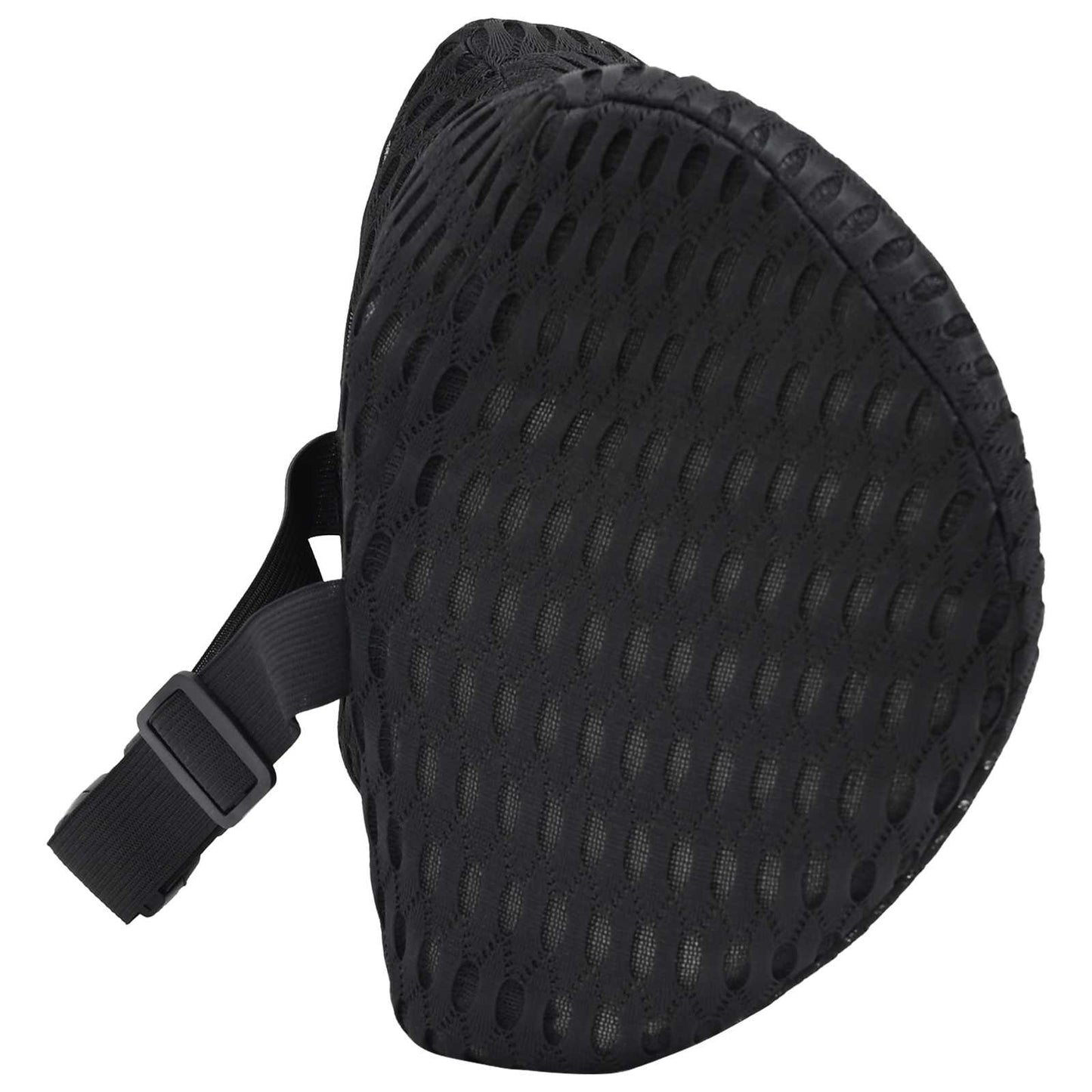 Nackenkissen Schwarz Viscoschaum 30,5 x 21,5 x 13 cm