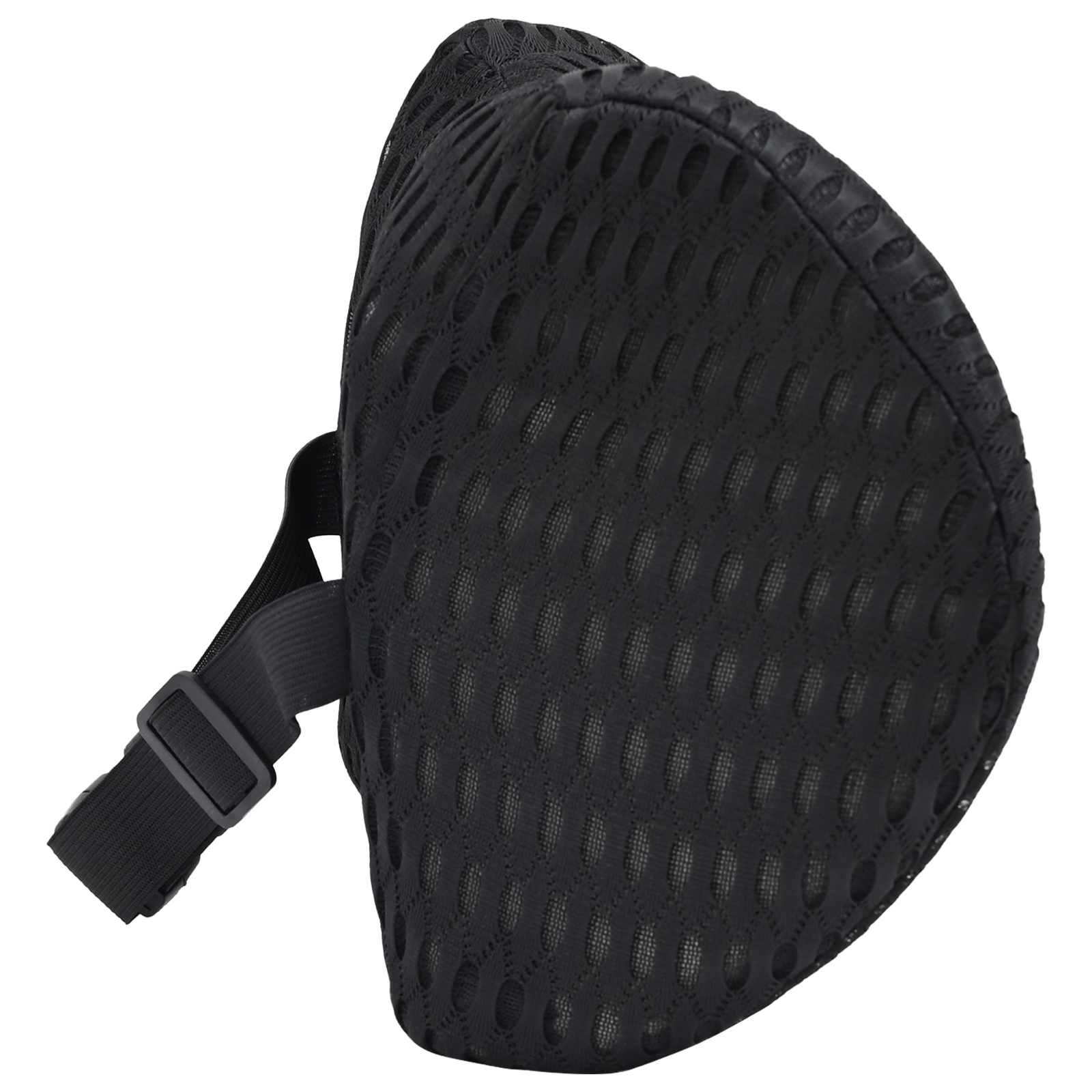 Nackenkissen Schwarz Viscoschaum 30,5 x 21,5 x 13 cm