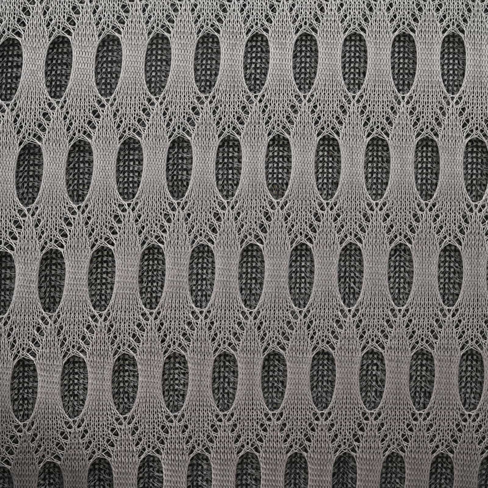 Nackenkissen, Rückenkissen Grau Viscoschaum 47 x 24 x 12 cm
