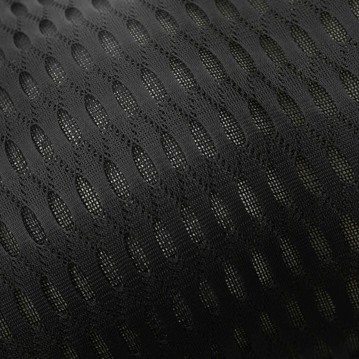 Nackenkissen, Rückenkissen Schwarz Viscoschaum 47 x 24 x 11 cm