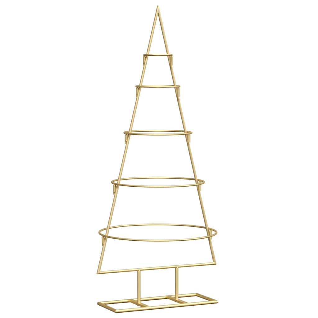 Metall Weihnachtsbaum Gold 90 cm Pulverbeschichteter Stahl