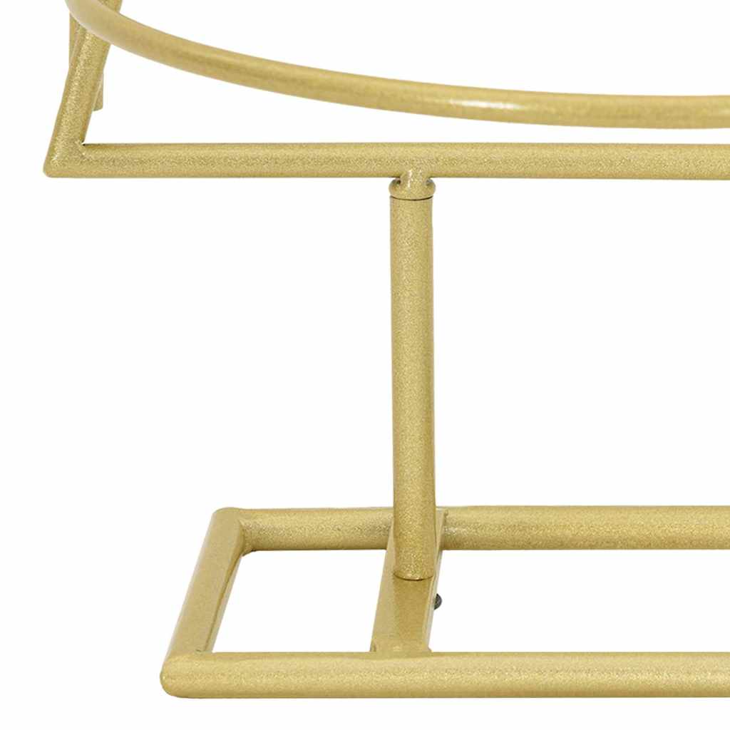 Metall Weihnachtsbaum Gold 125 cm Pulverbeschichteter Stahl