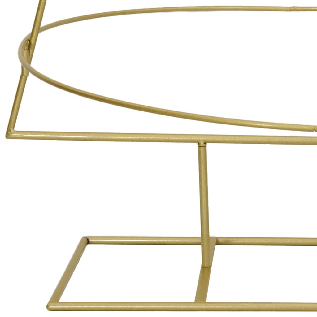 Metall Weihnachtsbaum Gold 148 cm Pulverbeschichteter Stahl