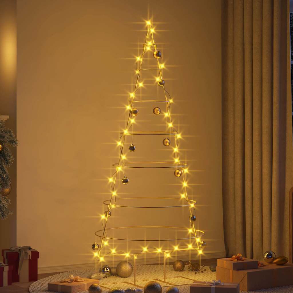 Metall Weihnachtsbaum Gold 180 cm Pulverbeschichteter Stahl