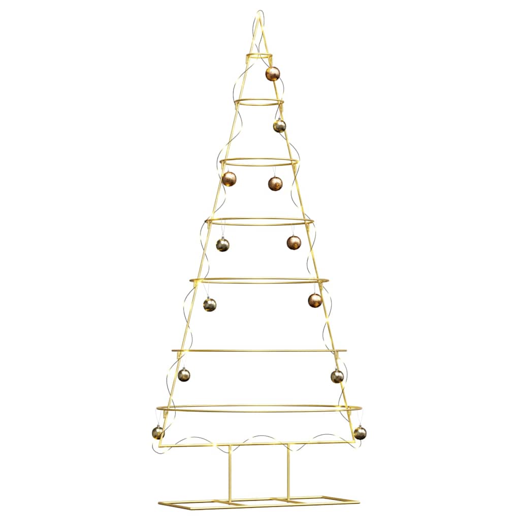 Metall Weihnachtsbaum Gold 180 cm Pulverbeschichteter Stahl