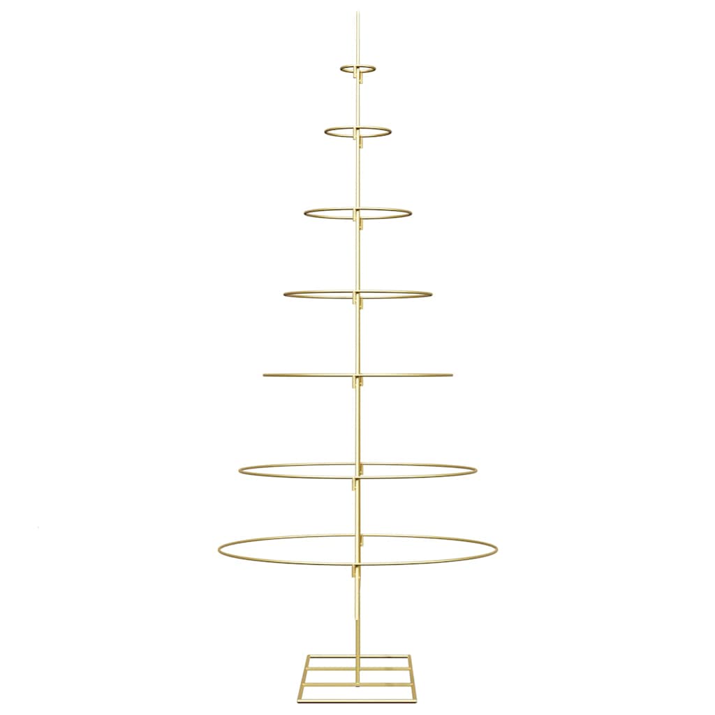 Metall Weihnachtsbaum Gold 180 cm Pulverbeschichteter Stahl