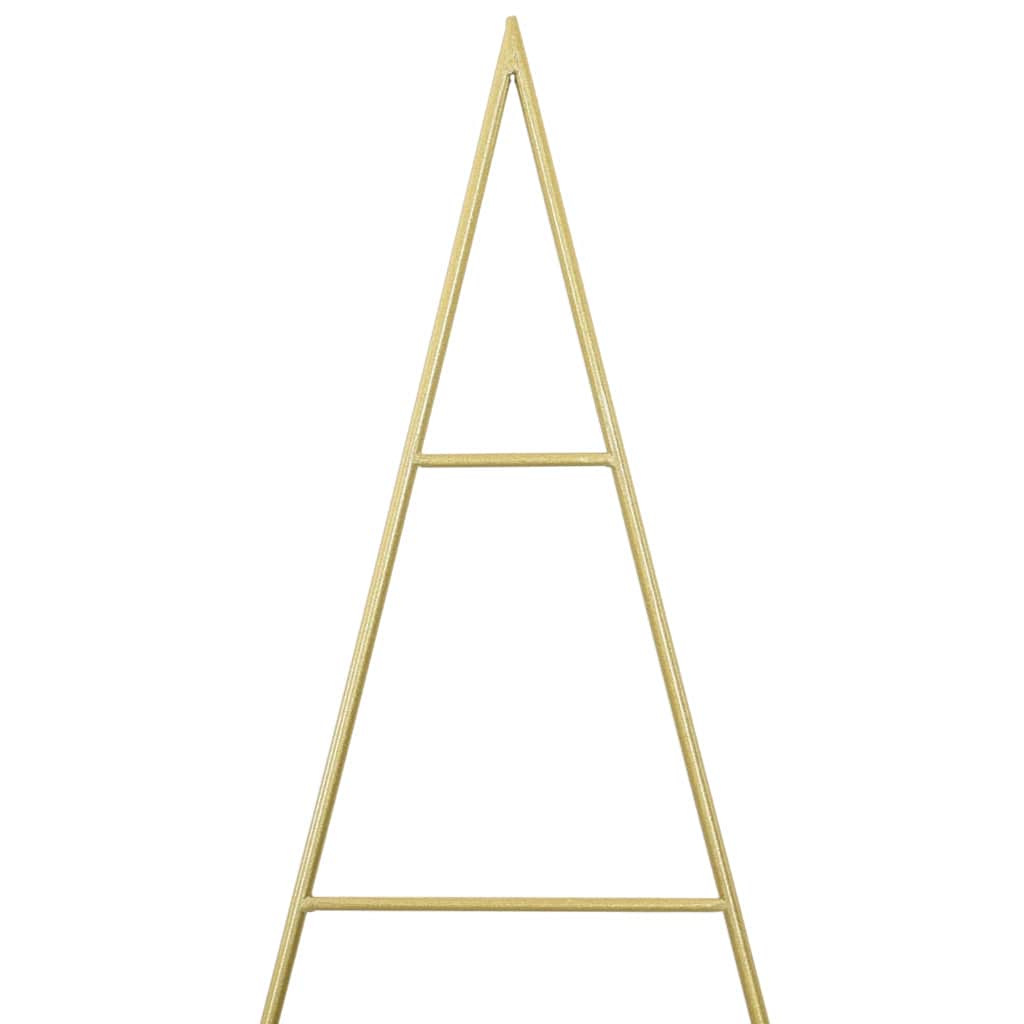 Metall Weihnachtsbaum Gold 181 cm Pulverbeschichteter Stahl