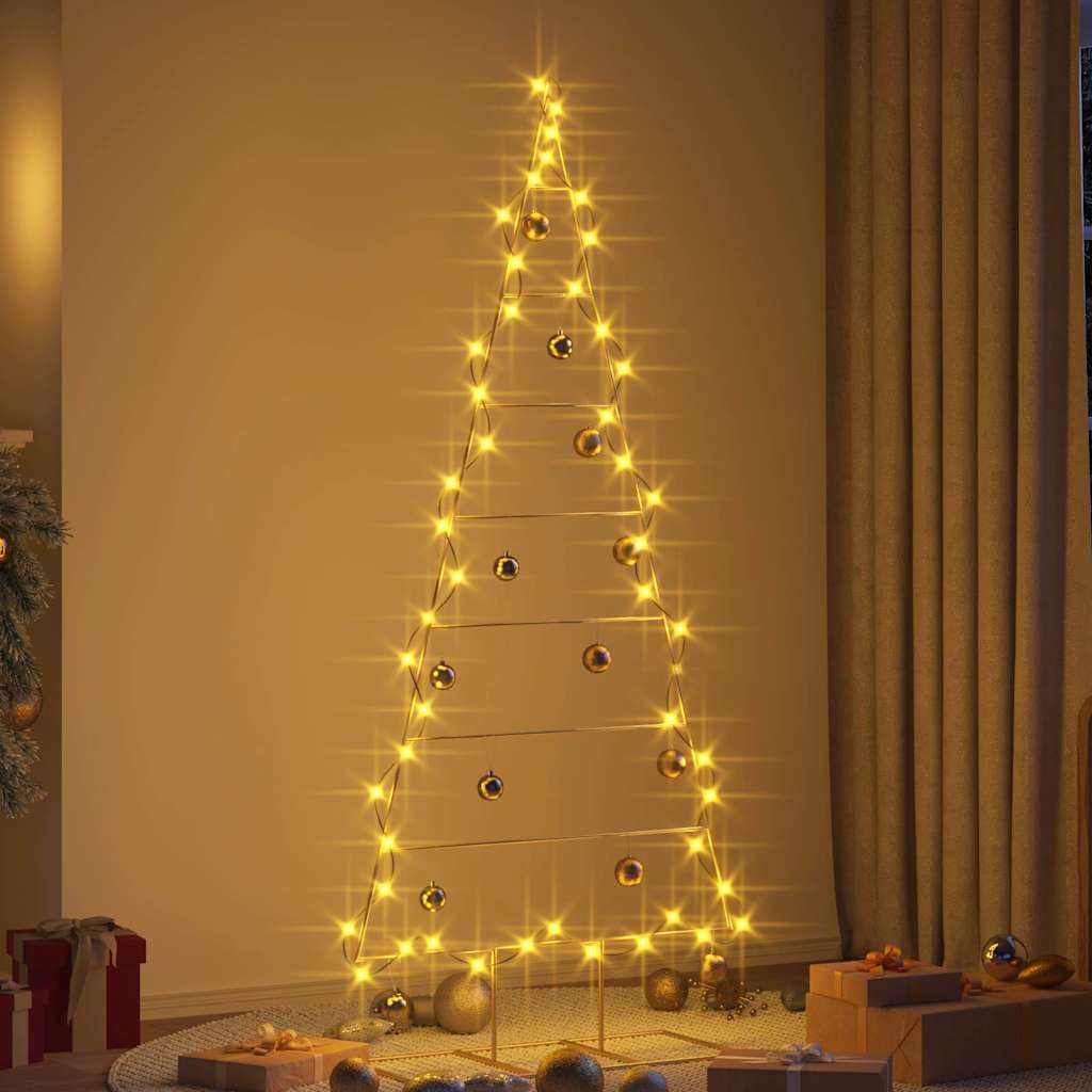 Metall Weihnachtsbaum Gold 181 cm Pulverbeschichteter Stahl