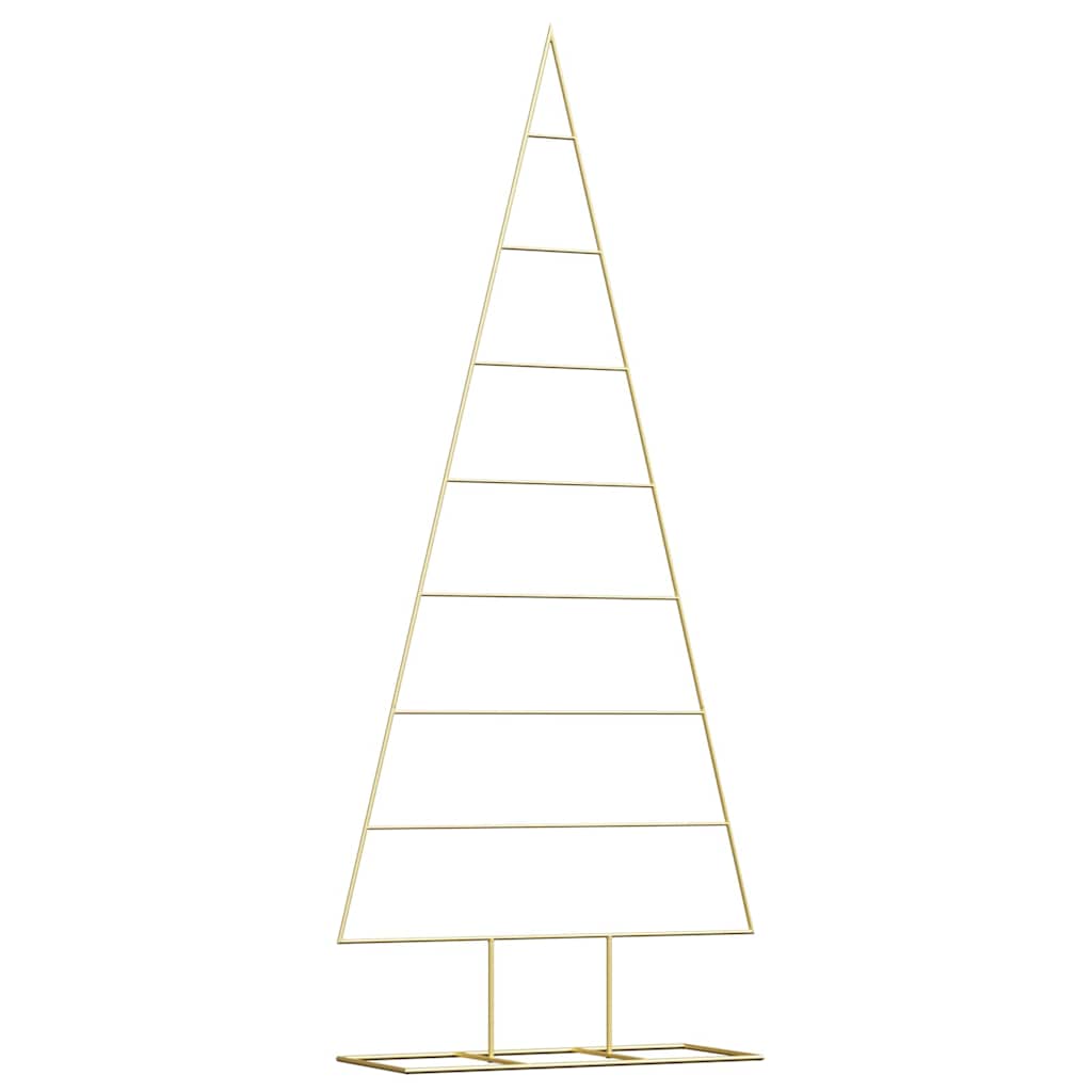 Metall Weihnachtsbaum Gold 181 cm Pulverbeschichteter Stahl