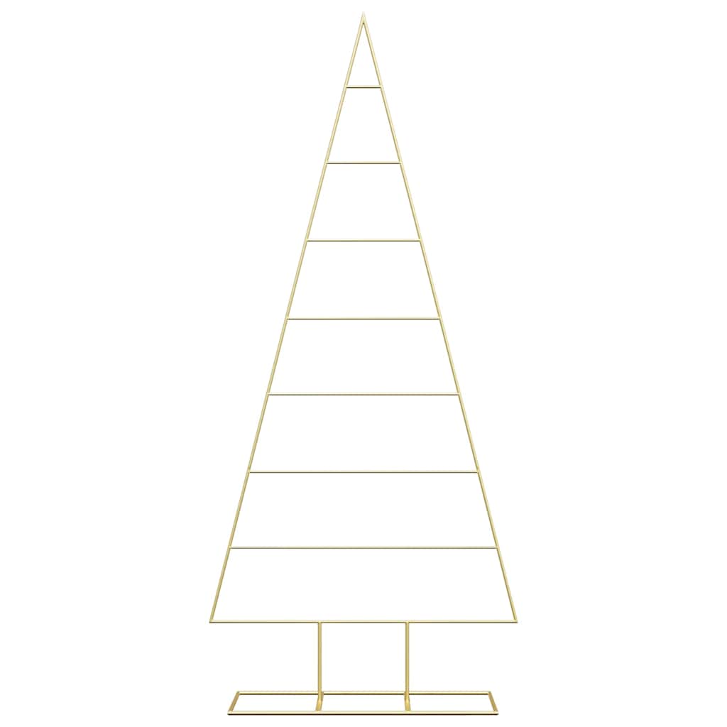 Metall Weihnachtsbaum Gold 181 cm Pulverbeschichteter Stahl
