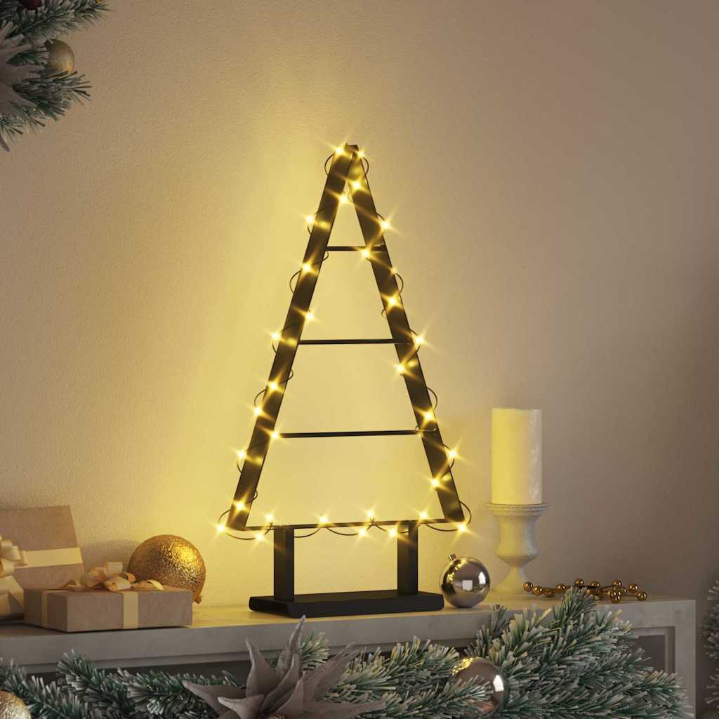 Metall Weihnachtsbaum Schwarz 60 cm Stahl