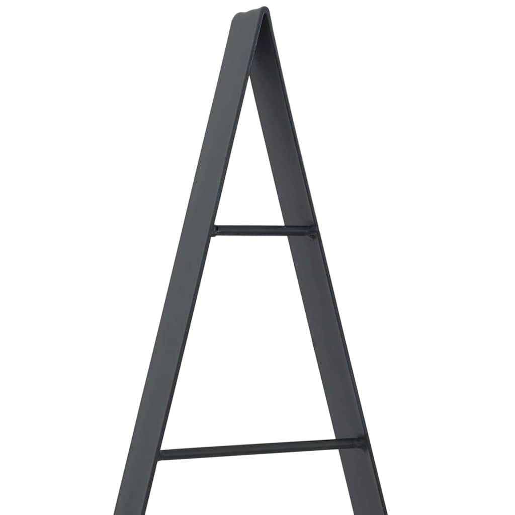 Metall Weihnachtsbaum Schwarz 125,5 cm Stahl