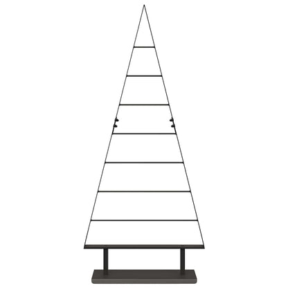 Metall Weihnachtsbaum KUOPIO 125.5 cm Stahl Schwarz