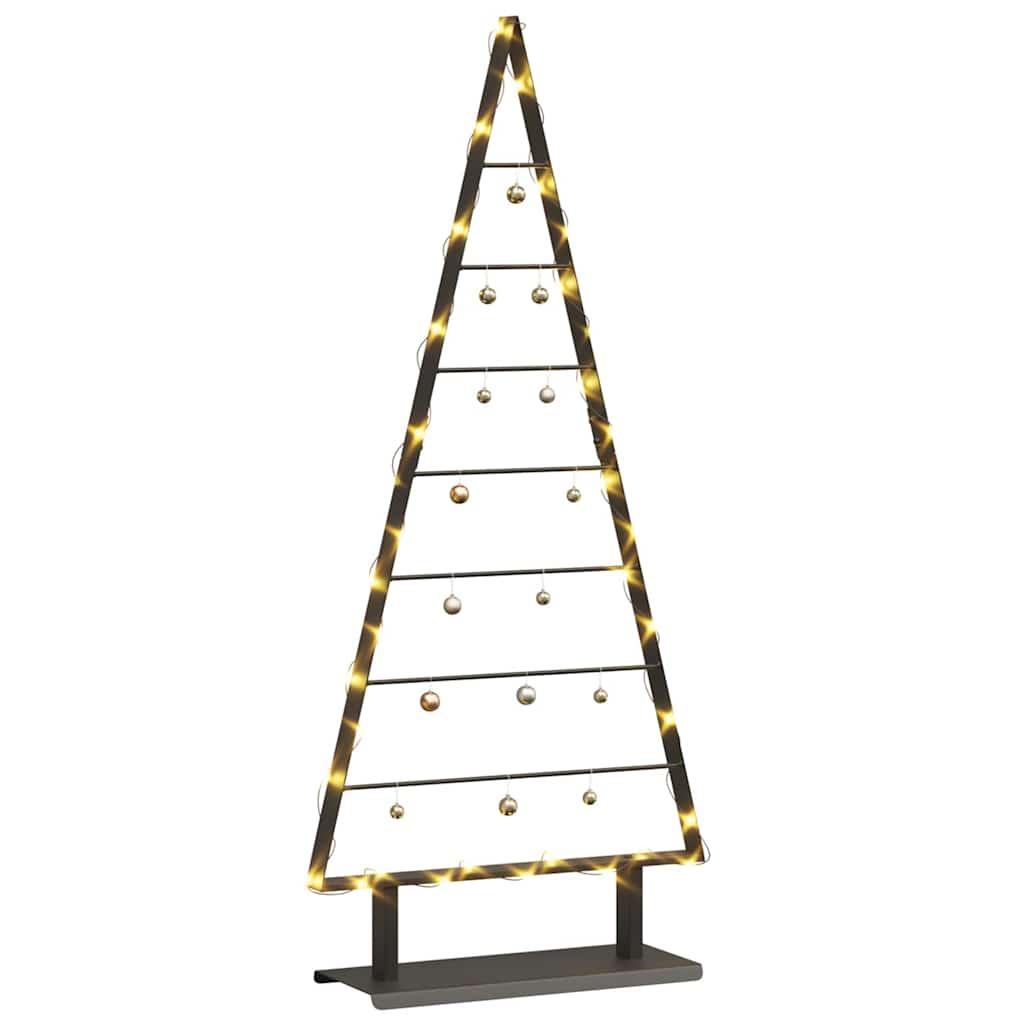 Metall Weihnachtsbaum Schwarz 125,5 cm Stahl