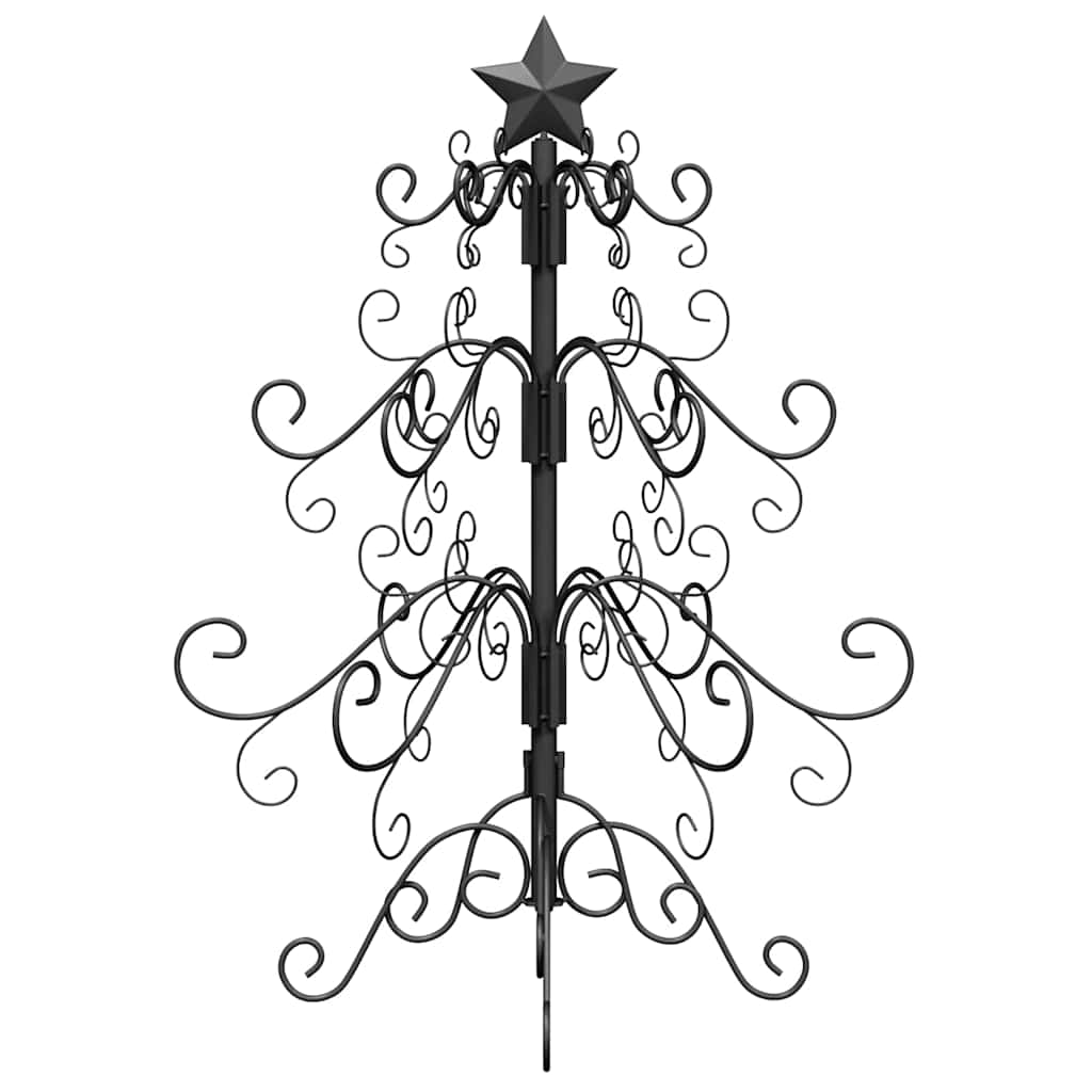 Metall Weihnachtsbaum Schwarz 61 cm Pulverbeschichteter Stahl