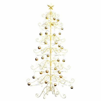 Metall Weihnachtsbaum Gold 180 cm Pulverbeschichteter Stahl