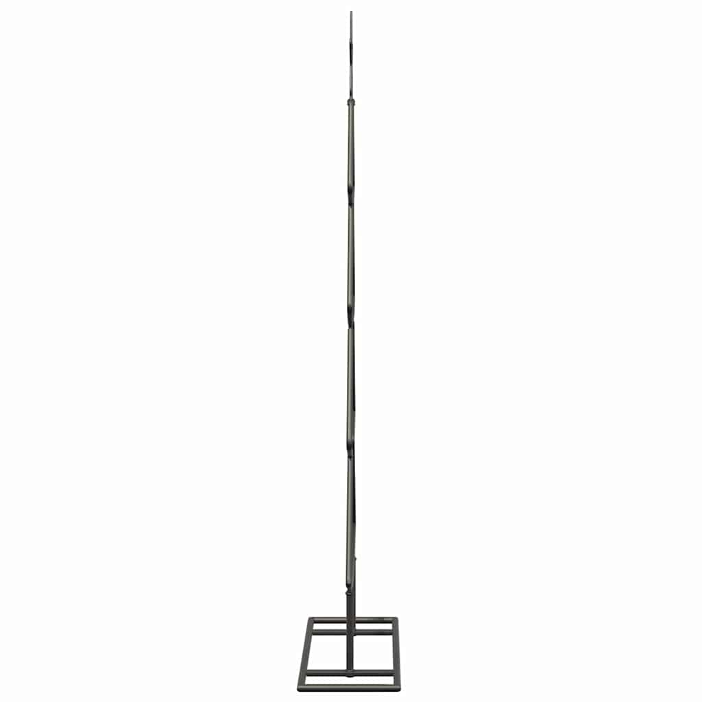 Metall-Weihnachtsbaum mit Ständer KUOPIO 90 cm Stahl Schwarz