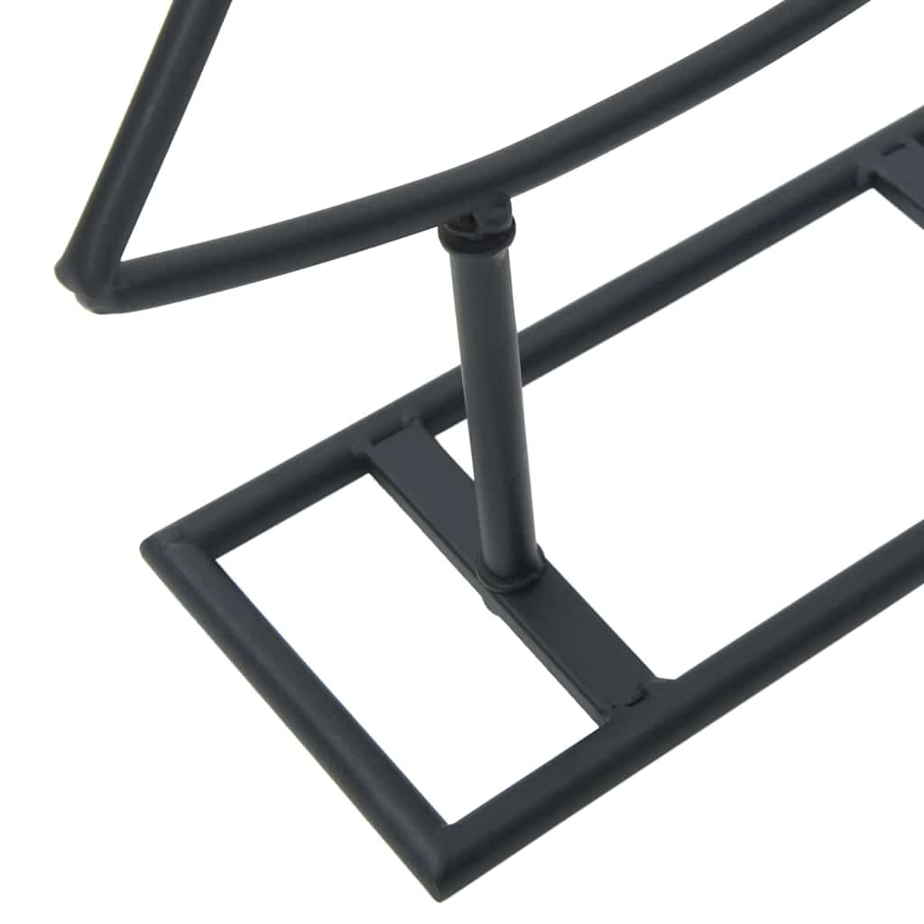 Metall Weihnachtsbaum Schwarz 150 cm Stahl