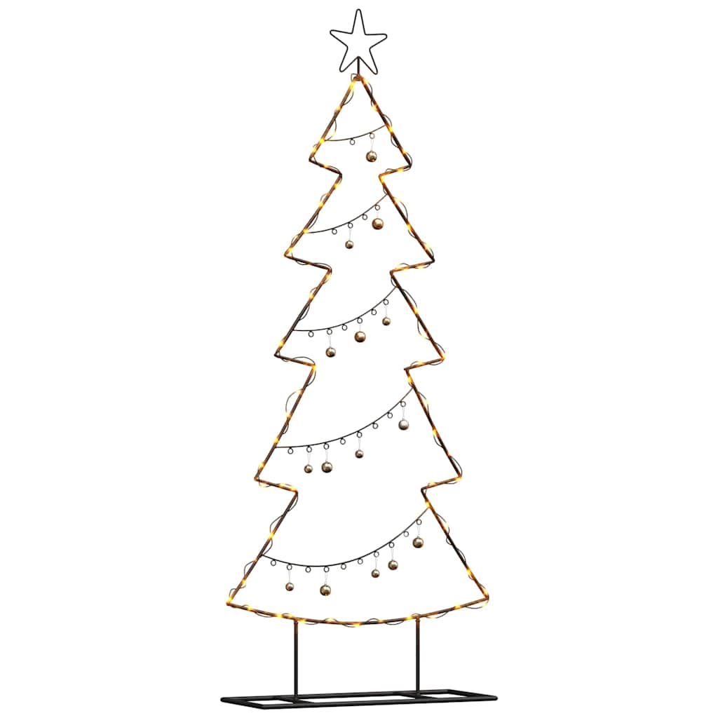 Metall Weihnachtsbaum Schwarz 150 cm Stahl