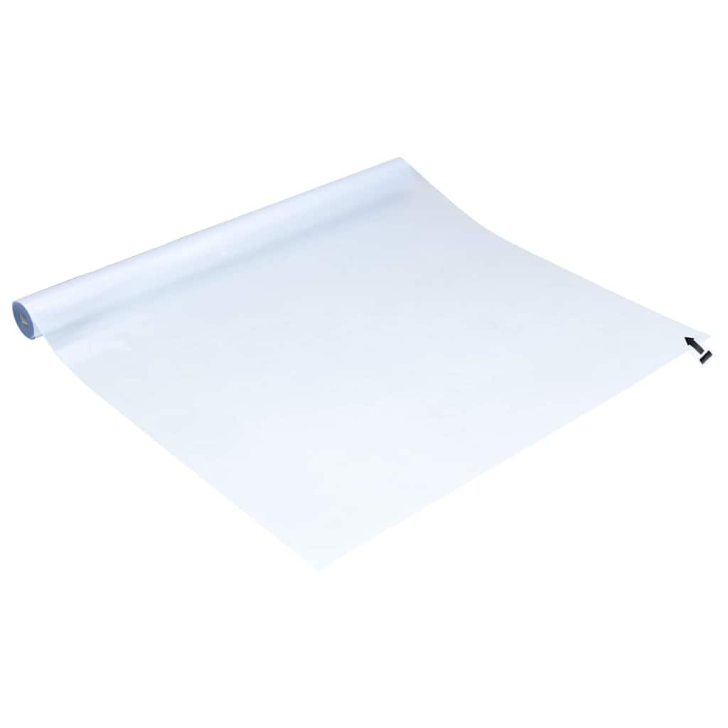 Statische Fensterfolie Frostiges Grau 60 x 1000 cm PVC