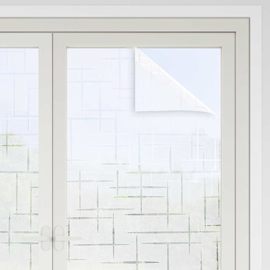 Statische Fensterfolie Stern-Muster 45 x 500 cm PVC