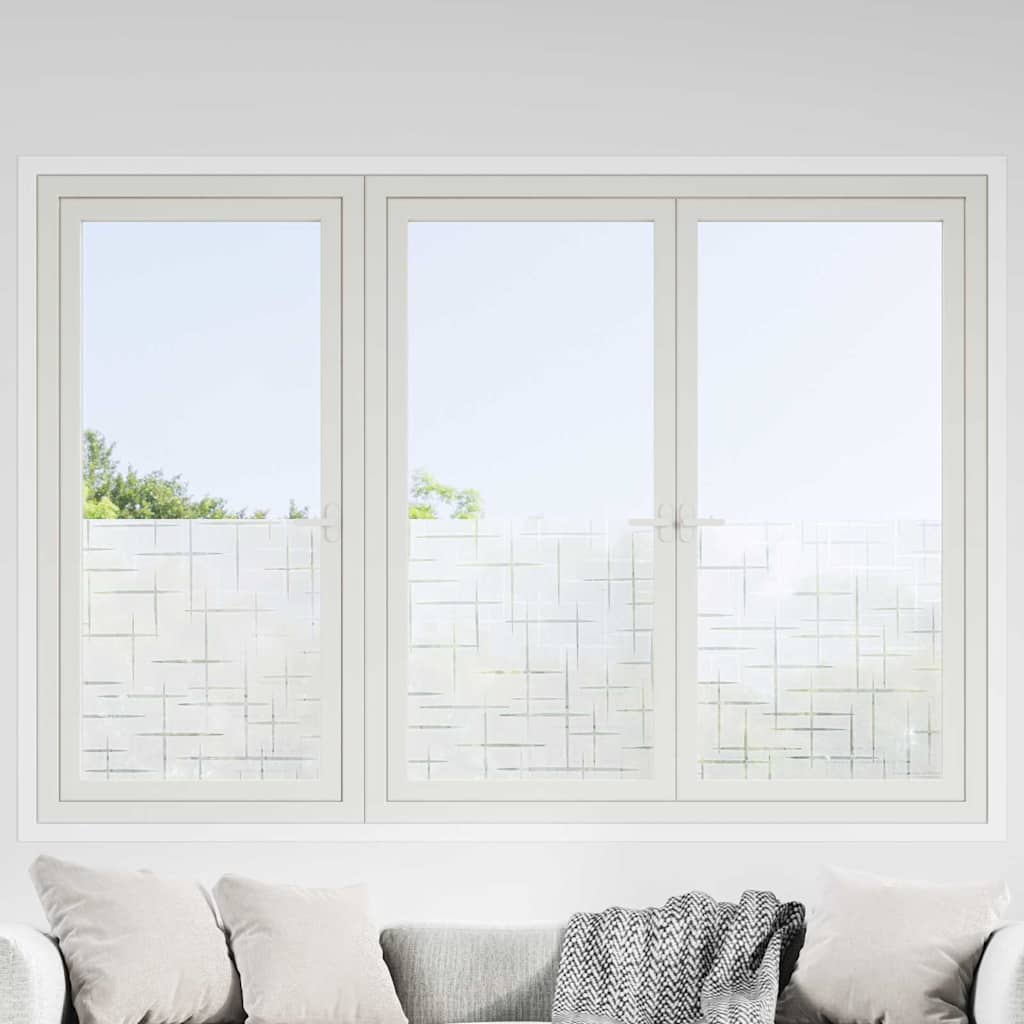 Statische Fensterfolie Stern-Muster 60 x 500 cm PVC