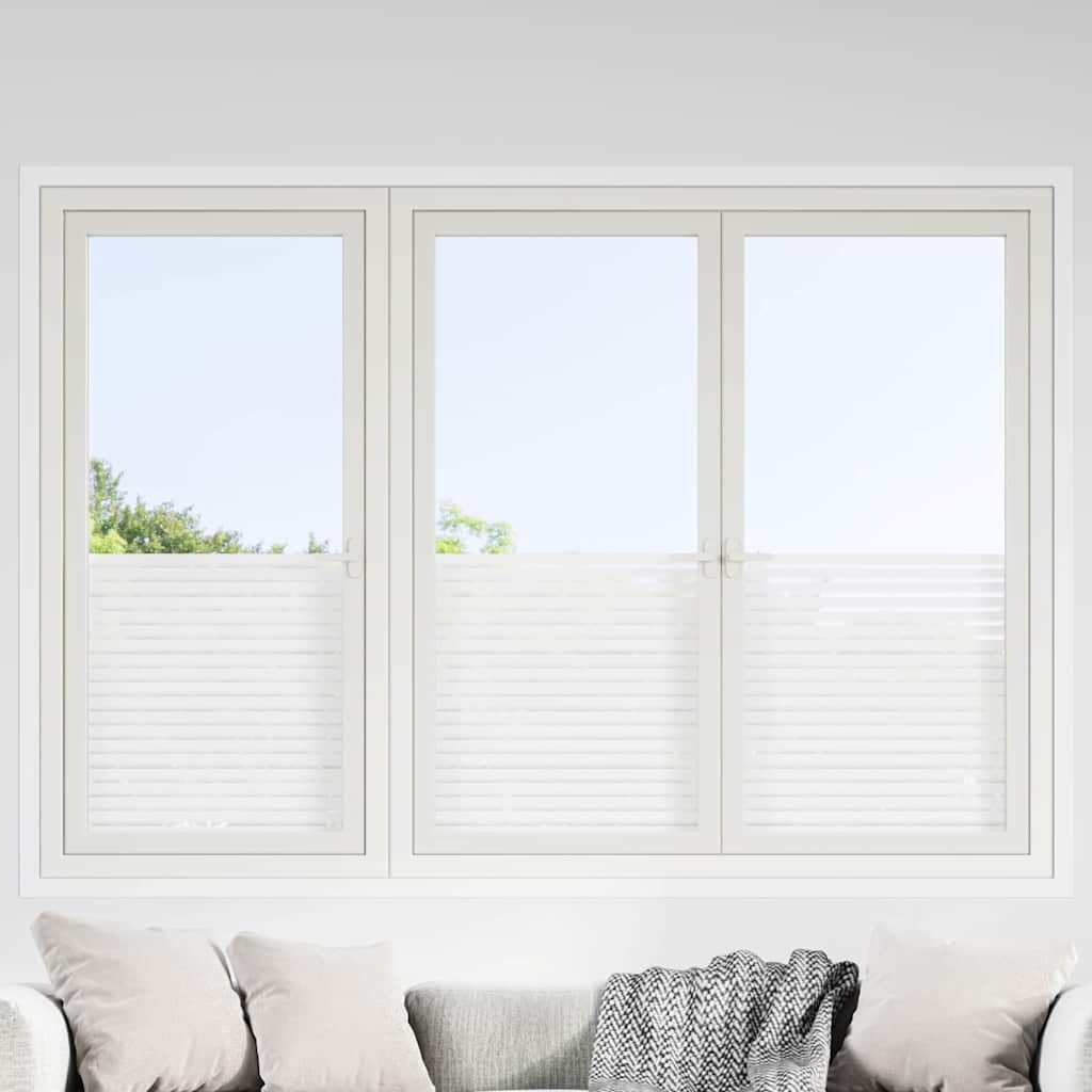 Statische Fensterfolie Jalousien-Muster 45 x 500 cm PVC
