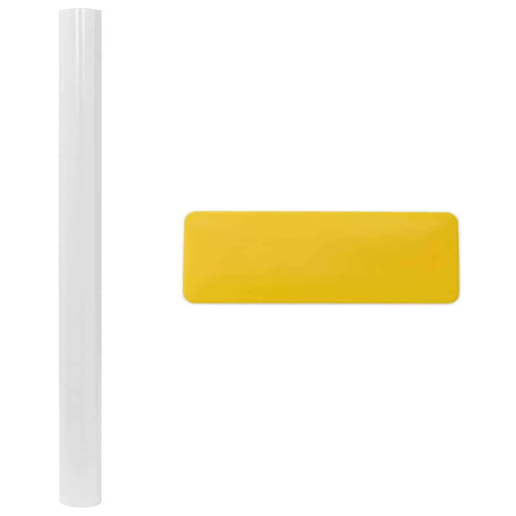 Statische Fensterfolie Jalousien-Muster 90 x 500 cm PVC