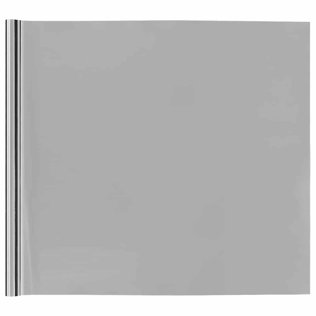 Statische Reflektierende Solarfensterfolie Silber 60 x 1000 cm