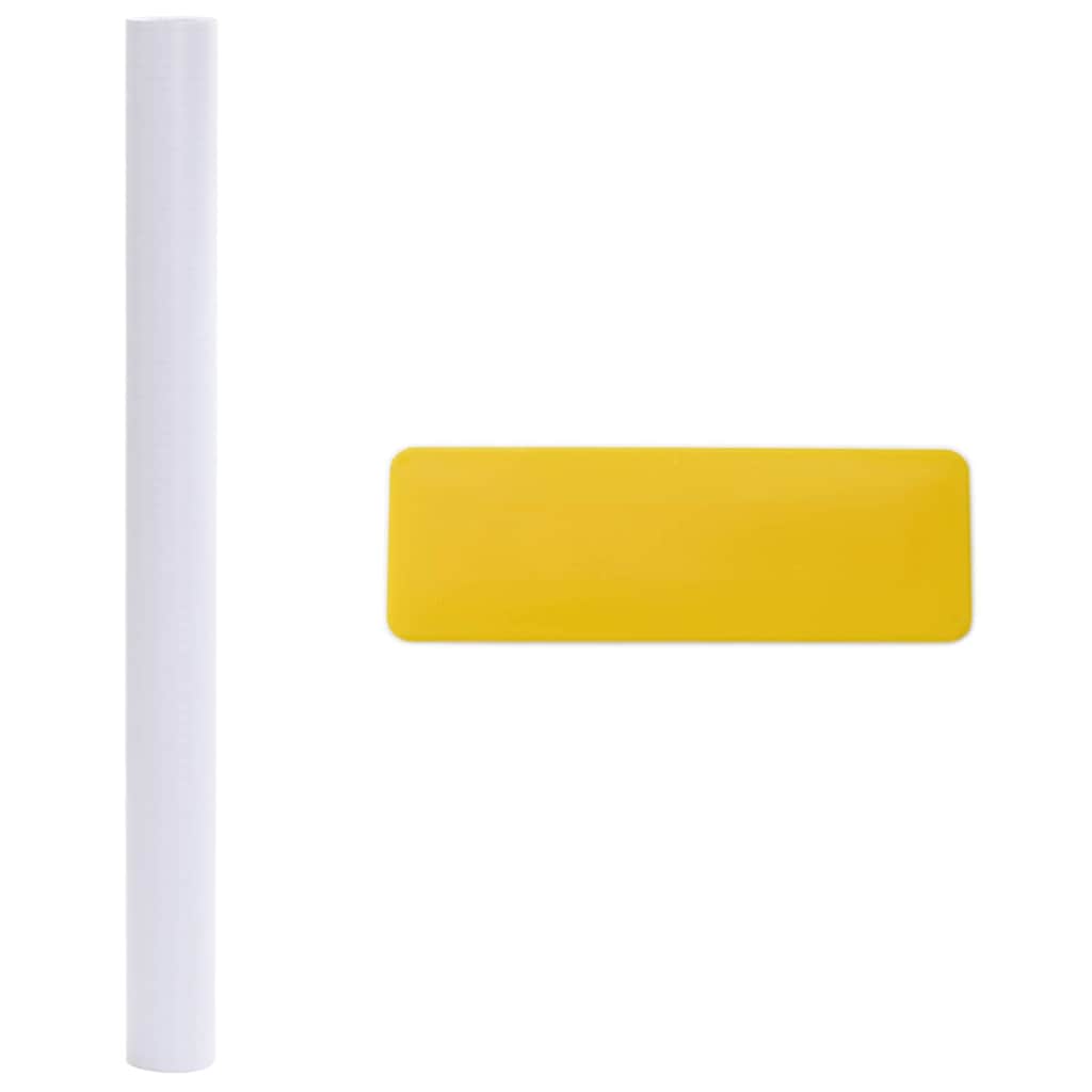 Selbstklebende Fensterfolie Frostiges Grau 45 x 1000 cm PVC