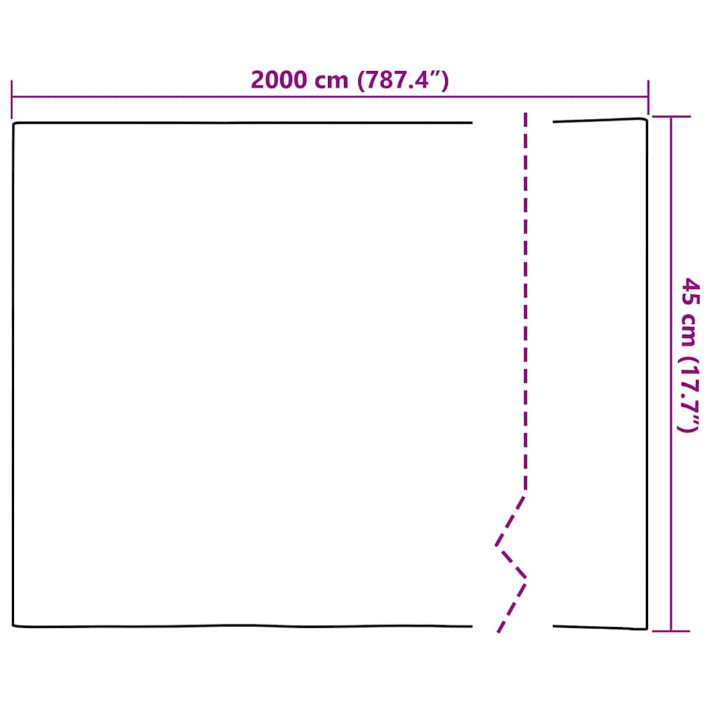 Selbstklebende Fensterfolie Frostiges Grau 45 x 2000 cm PVC