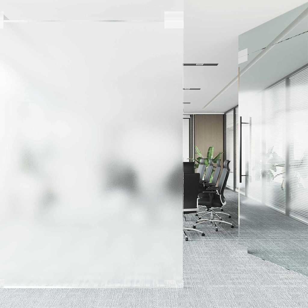 Selbstklebende Fensterfolie Frostiges Weiß 90 x 1000 cm PVC