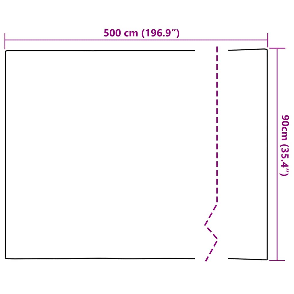 Selbstklebende Fensterfolie Mattierte Streifen 90 x 500 cm PVC
